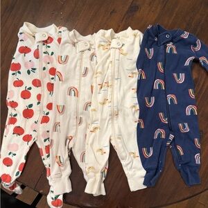 Hanna Andersson Navy Baby Onesie